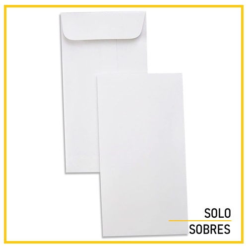 Sobre para diezmo de 9 x 16 cms impreso